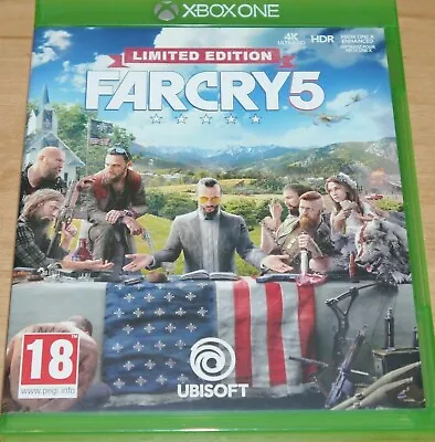 Far Cry 5 Limited Edition Xbox One Inc Manual & Fast Free Postage/Dispatch • £6.90