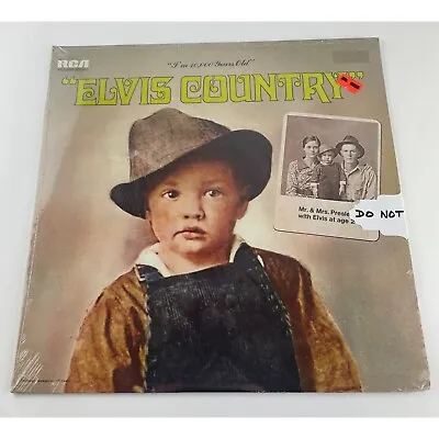 Vinyl LP Elvis Country- I'm 10000 Years Old  Mint Sealed 1981 • $18