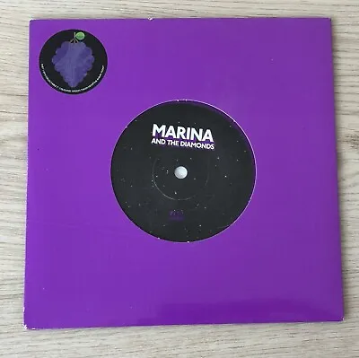 MARINA & THE DIAMONDS Froot / Happy 7  Single Vinyl Purple Colored 2015 • $100