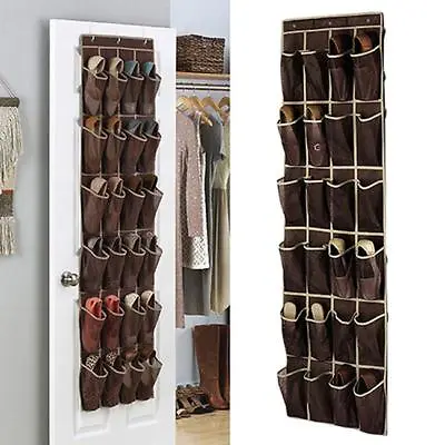 $15.31 • Buy Hanging Shoe Organizer Rack Hanger Cabinet Storage Closet Door Cover Rack  GR