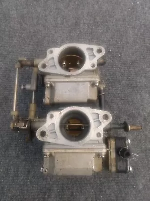 Yamaha 25hp Outboard Carburetor Set Upper And Lower 2 Stroke Off 1989 KO • $225