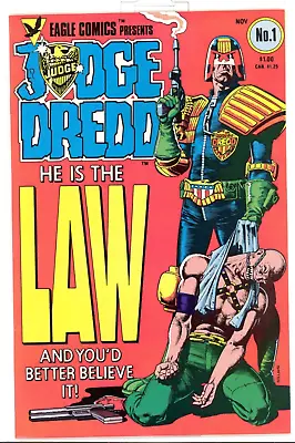 Judge Dredd #1 Near Mint/Mint (9.8) 1983 Eagle Comics • $289.95