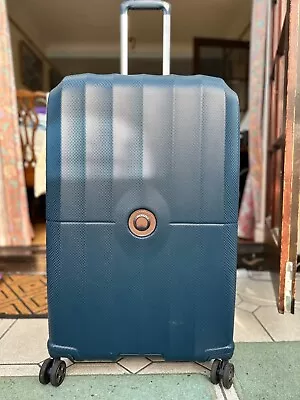 DELSEY SUITCASE St. Tropez 4 Wheel Expandable Large - 76cm Marine Blue  • £160