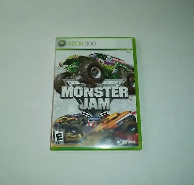 Monster Jam (2007) For XBOX 360 Complete CIB Monster Trucks Truck • $24.94