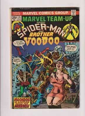 Marvel Team-Up # 24 Appx. VG  (Marvel) • $4