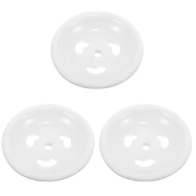  3pcs Bathroom Toilet Stopper Urinal Bottom Stopper Ceramic Strainer Stopper • £17.99