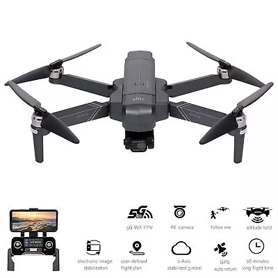 SJRC F11s 4K PRO   With  4K 2- Gimbal 5G    H0I6 • $499.32
