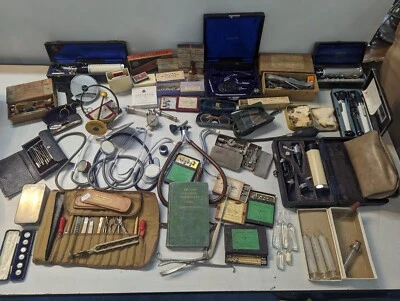 £100 • Buy Joblot Of Vintage Medical Equipment Operating Tools Surgical And Dentist Tools