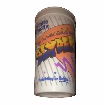 White Castle “Its Ok To Use The S Word” Slyders Vintage 1980’s-1990’s Cup • $14.87