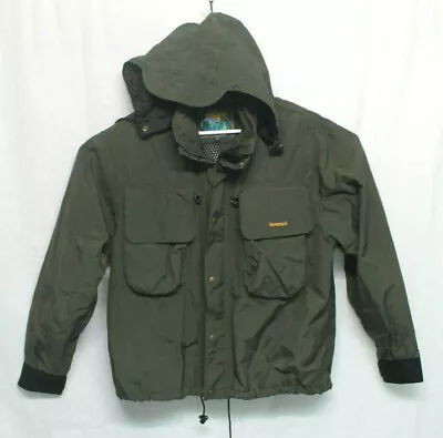 Hodgman Fishing Jacket Wading Convertible Waterproof Breathable Size Medium  • $46