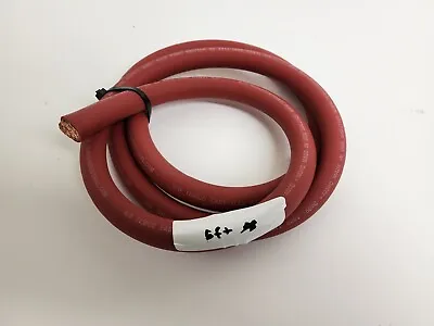 TEMCo 5' Ft 4/0 Gauge AWG Welding Lead & Car Battery Cable Copper Wire RED • $38.97