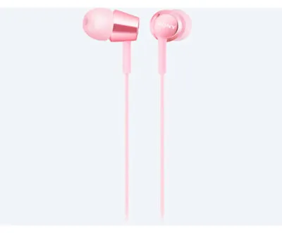 $49 • Buy SONY Mid Range In-Ear Headphones With Remote (Light Pink)