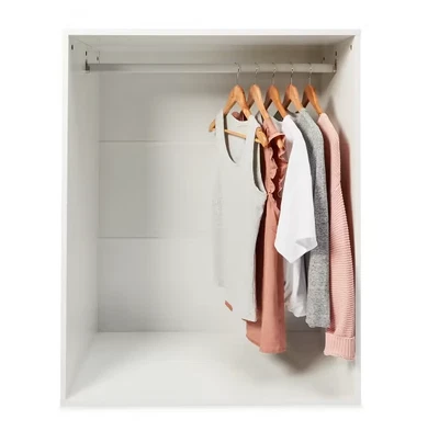 $125 • Buy Modular Wardrobe With Rail - White