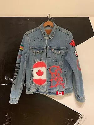 $40 • Buy Levis 2020 Team Canada Olympic Mens Jacket Size Medium. READ Description.