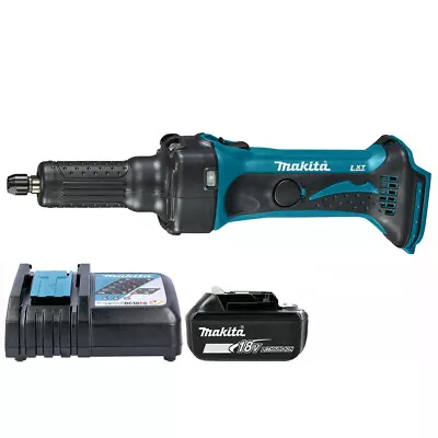 Makita DGD800 18V LXT Long-Nose Die Grinder With 1 X 5.0Ah Battery & Charger • £263.69