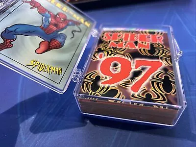 1997 Skybox Spider-man Marvel Cards Complete Set (1-50) - Venom - Wolverine - • $19.95