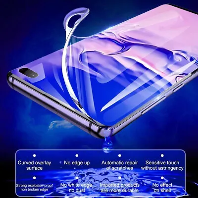 Soft TPU Screen Protector Film For Samsung S24 S23 S22 S21 Plus Ultra 5G • $4.27