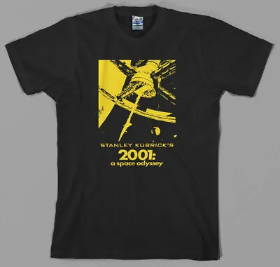$10.95 • Buy 2001 A Space Odyssey T Shirt - Stanley Kubrick Movie Hal 9000 Space Nasa Shining