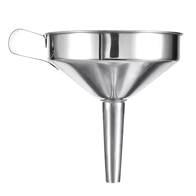 Stainless Steel Funnel With Filter For Perfume Diffuser Bottle Liquid Oil Flask • $10.77