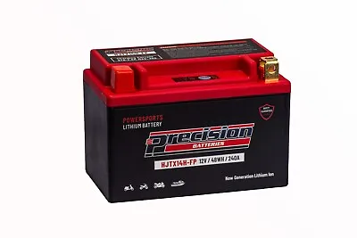 Precision HJTX14H-FP LI Battery For Harley-Davidson 1130CC V-Rod VRSC 2002-2006 • $109.99