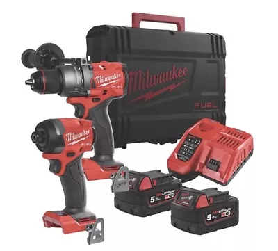 Milwaukee M18 Fpp2a3-502x Gen 4 18v 2 X5.0ah Li-ion Brushless Cordless Twin Pack • £384.95