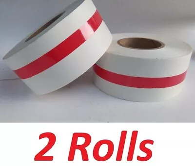 Mylar Tape RTL029 Single Side Adhesive Textured White 3  X 50 YD 2 Rolls • $64.98