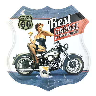 Route 66 Vintage Sign Room Decor Best Garage Metal Tin Sign Decorative Art • $12.88