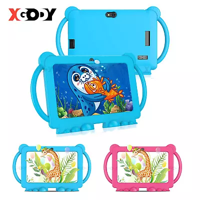 Kids Tablet 7in Tablet For Kids 64GB Android 12 WiFi YouTube Netflix Google Play • $52.99