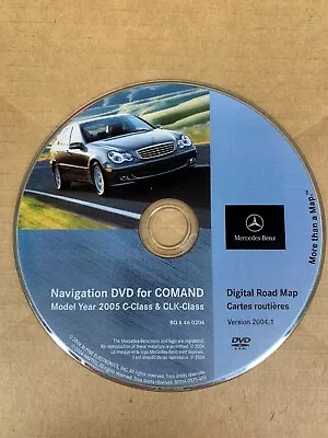 MERCEDES-BENZ Navigation DVD For Comand W/ Case BQ6460204 (2005 C+CLK) • $19.98