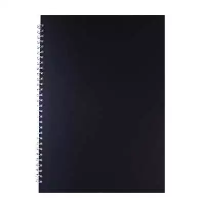 £15.34 • Buy Pink Pig Sketchbook A3 Black Portrait Spiral Sketch Pad