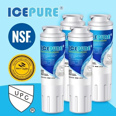 4 Pack Replacement For WRF535SWHZ WRF555SDFZ WRF555SDHV00 Water Filter Icepure • $29.44