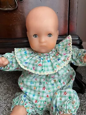 Vintage 1981 Corolle Baby Doll 12  Blue Sleep Eyes RARE • $23