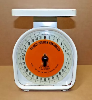 Vintage  PELOUZE  Kitchen Scale1953 2lb CapacityWorks Great. • $24.89