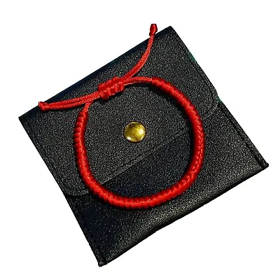 Lucky Red String Line Bracelet For Good Fortune Success And Kabbalah Protection • £9.99