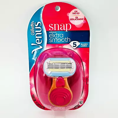 Gillette Venus Extra Smooth Women On The Go Snap Razor Cartridge Compact * READ • $9.99
