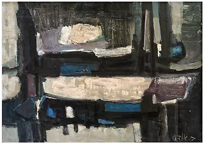 Bluma Odess-Ronkin: Still Life/ Israeli Jewish Lithuanian Abstract Expressionism • $850