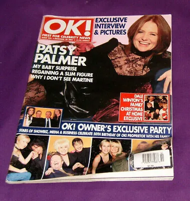 Lot Of 4 OK! Magazines - 2001 (Dec. 21 March 2 & 23 May 18) - Patsy Palmer • £15.88