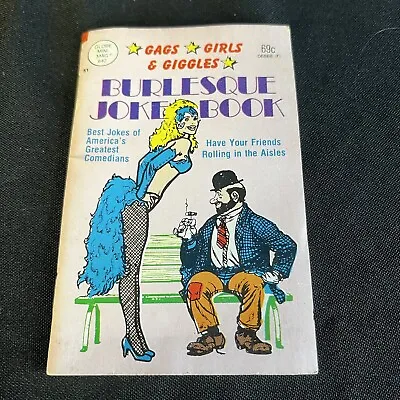 Burlesque Joke Book Vintage Globe Mini Mag Gags Girls Giggles Pb Bible Games • $14.70