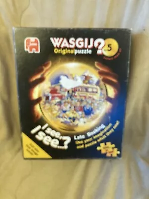 Jigsaw Jumbo WASGIJ(5)Late Booking 500 Piece Puzzle Complete Used Condition • £8.50