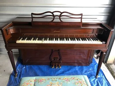 $299.99 • Buy Vintage Baldwin Acrosonic Cherry Mahogany Spinet Piano 1940's