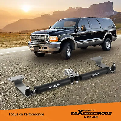 Dual Steering Stabilizer For Ford F250 F350 Excursion 4WD 2000-2005 • $85.95