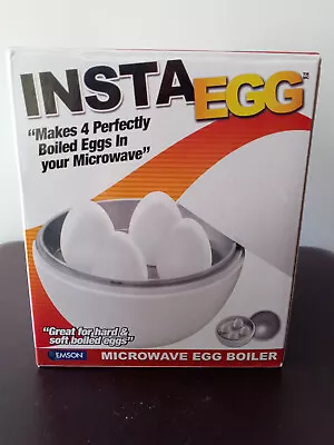 Emson InstaEgg Microwave Egg Boiler For Hard & Soft Boiled Eggs • $17.50