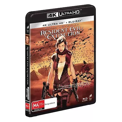 Resident Evil - Extinction (4K UHD + Blu-Ray) Brand New & Sealed - Region B • $29.98