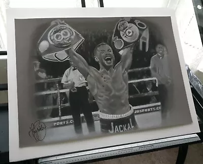 Carl Frampton Hand Drawn Art Print Boxing Portrait Wall Poster Canvas A3 Picture • £20