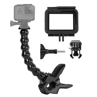 $37.99 • Buy Housing Border Protective Shell Case Mount +Jaws Flex Clamp Mount Goose Neck