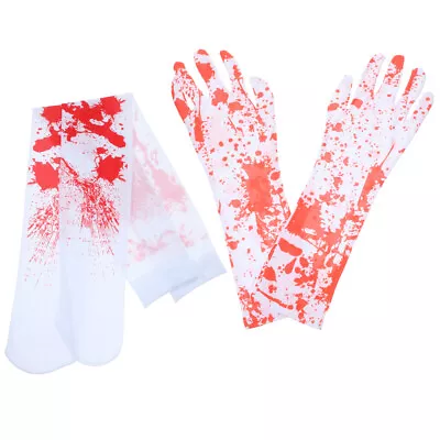 Halloween Blood Stained Costume Set Scary Horror Cosplay Accessories • £8.95