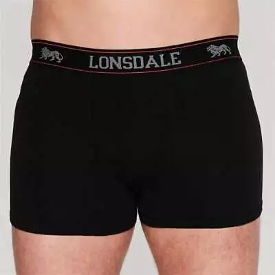 2 Pack Lonsdale London Trunks Boxer Short Boxers Pants Briefs Size XS-4XL • £14.50