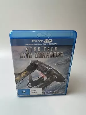 Star Trek-Into Darkness | 3d + 2D Blu-ray Disc (Blu-ray 2013) • $11.01