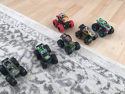 Hot Wheels Monster Jam Trucks 1:64 Lot Of 6 All In Good Condition See Pictures. • $20