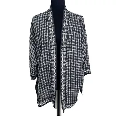 NWOT Max Studio Open Front Kimono Sleeve Jacket M • $24.99